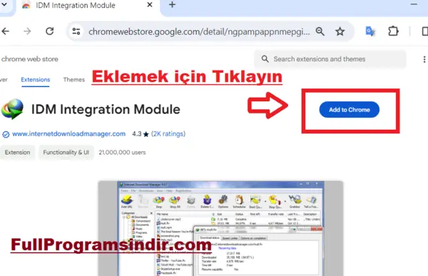 Chrome’a IDM Integration Module Extension Nasıl Eklenir