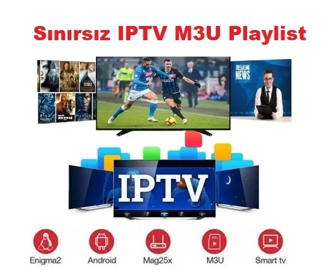 Sınırsız IPTV M3U Playlist indir